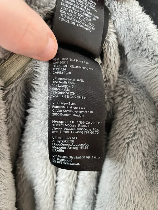 The North Face Osito Fleece Jacket Size Small - Image 10