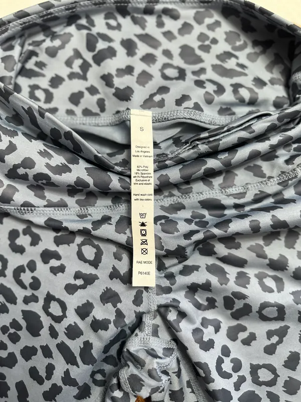 Boutique Blue Cheetah Leggings - Image 2