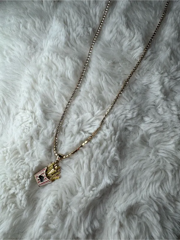 Kate Spade X Target French Fry Charm Tennis Necklace - Image 10