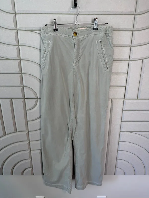 Marine Layer Saturday Pants Faded Olive Green XS - Image 2