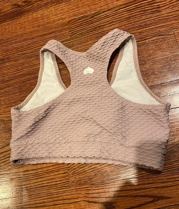 Booty By Brabants Pink Scalloped Bra - Image 2