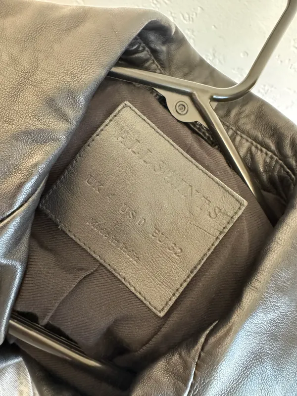 All Saints Leather Jacket  - Image 2