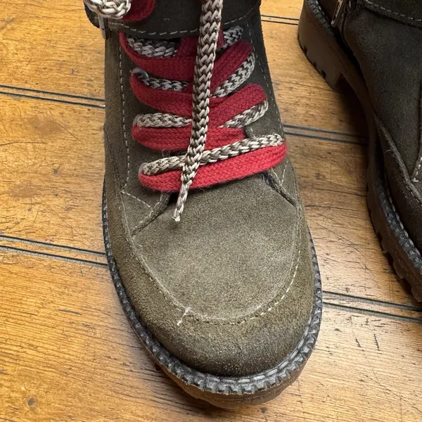 Bos. & Co. Side Zip Boots Women's 37‎ US 7.5 Outdoor Suede Leather Colony - Image 4