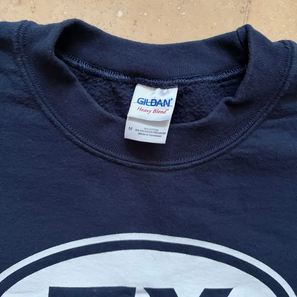 Gildan Vintage Houston Crewneck Sweatshirt Texas TX Navy Blue Women's Size Medium - Image 3
