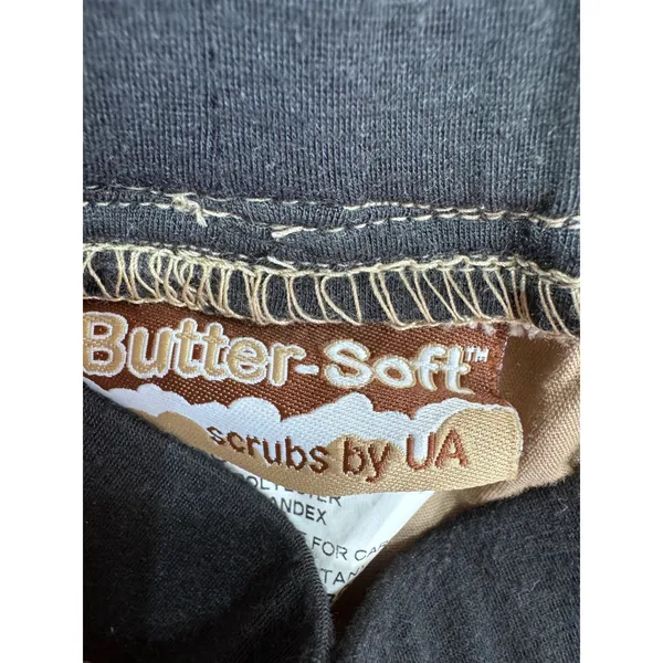 Butter-Soft XL Tan Scrub Pants‎ Women's Elastic Waist Comfort Medical - Image 4
