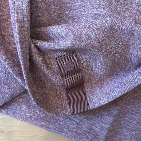 Lululemon Vinyasa heathered auburn convertible snap layering scarf or shawl - Image 12