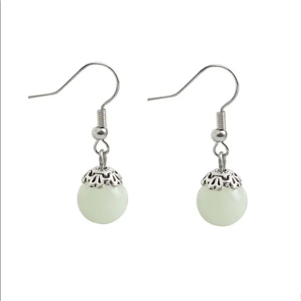 Mystical Magical Glowing Charm silver earrings - Image 3