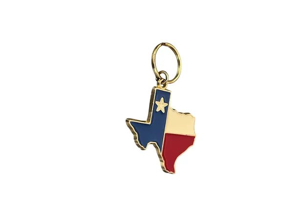 Texas Shaped Keychain Enamel Metal State Flag Design Lone Star - Image 5