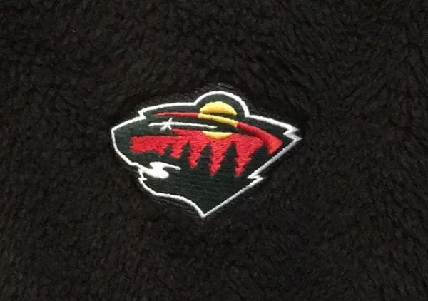 Minnesota Wild fuzzy fleece pullover NHL hockey - Image 3