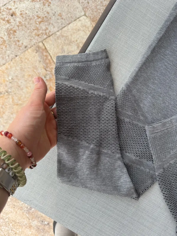 Grey Fabletics Leggings - Image 2