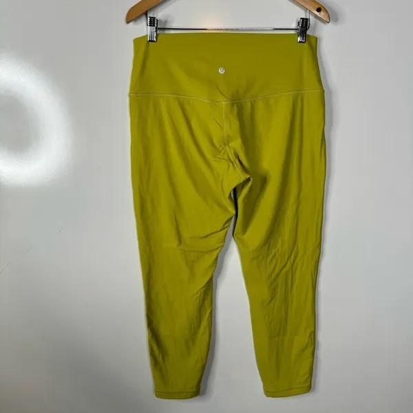 Lululemon Align Pant 25" Yellow Pear Size 14‎ - Image 5