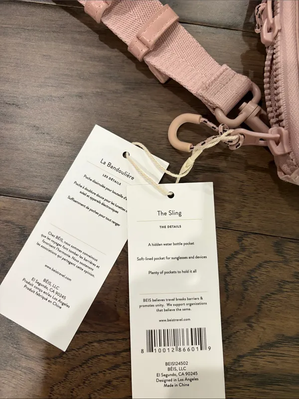 New With Tags Beis The Sport Sling in Atlas Pink - Image 4
