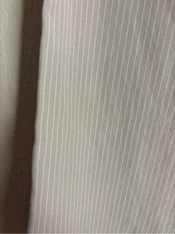 Aerie wide legged tan/cream striped trousers size large NWT - Image 5