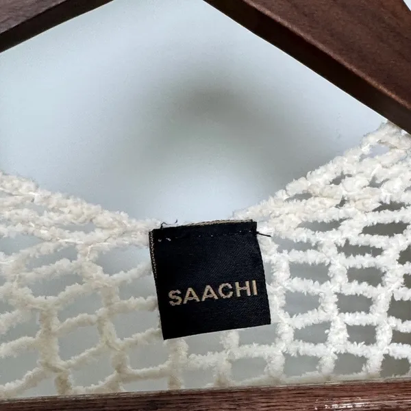 SAACHI Cream Lace Open - Image 2