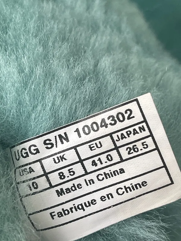 UGG Australia Blue Metallic Sheepskin Boots - Image 5