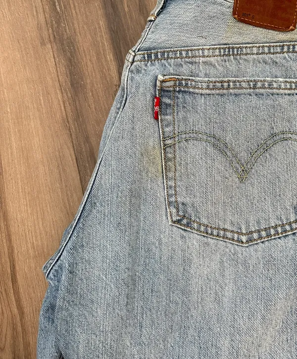 501 Short High Rise Jeans - Image 9