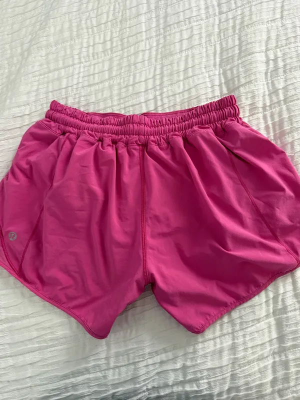 Lululemon Hot Pink Hotty Hot Shorts - Image 2