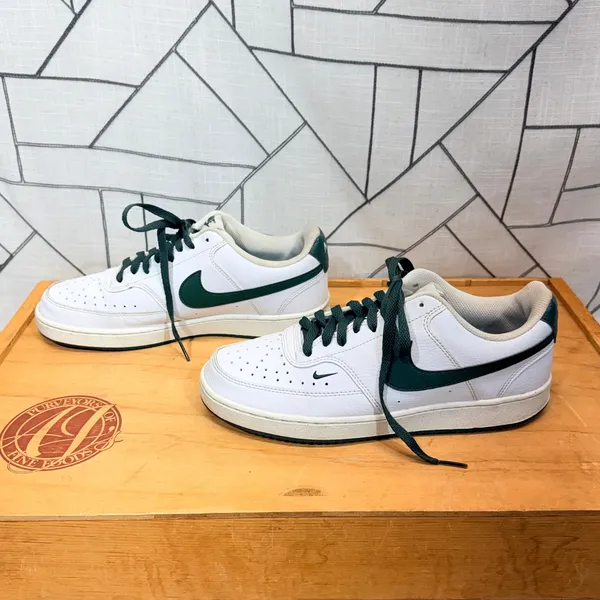 Nike Court Vision Low 10 White Gorge‎ Green Next Nature Sneaker FV9952-101 - Image 5