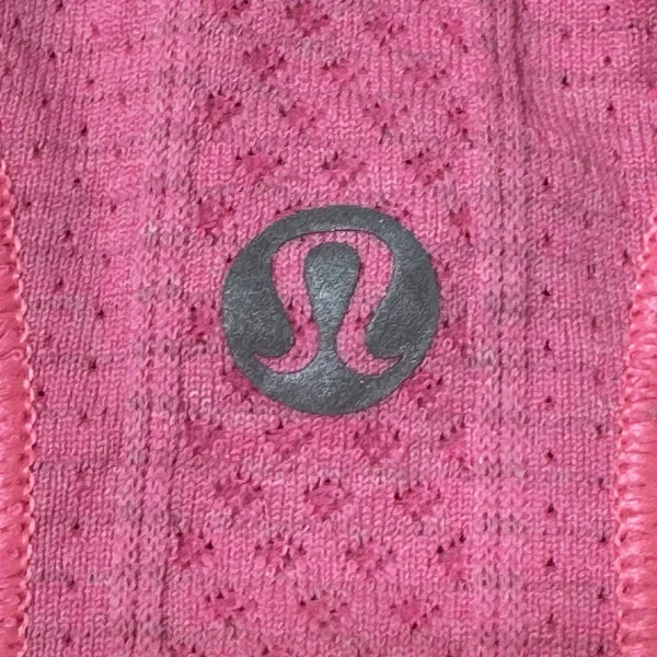 Lululemon Swiftly Tech Racerback Tank Top Size 2 Heathered Neon Pink Gym Workout - Image 5