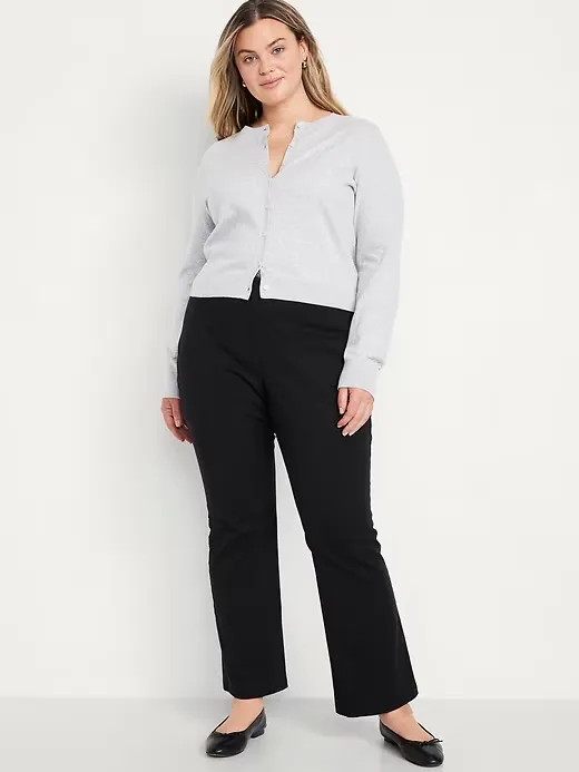 Old Navy black bootcut Khaki Pants - Image 2