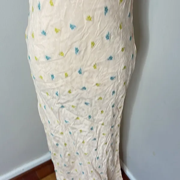 By‎ Anthropologie Scallop Baby Midi Dress - Image 10