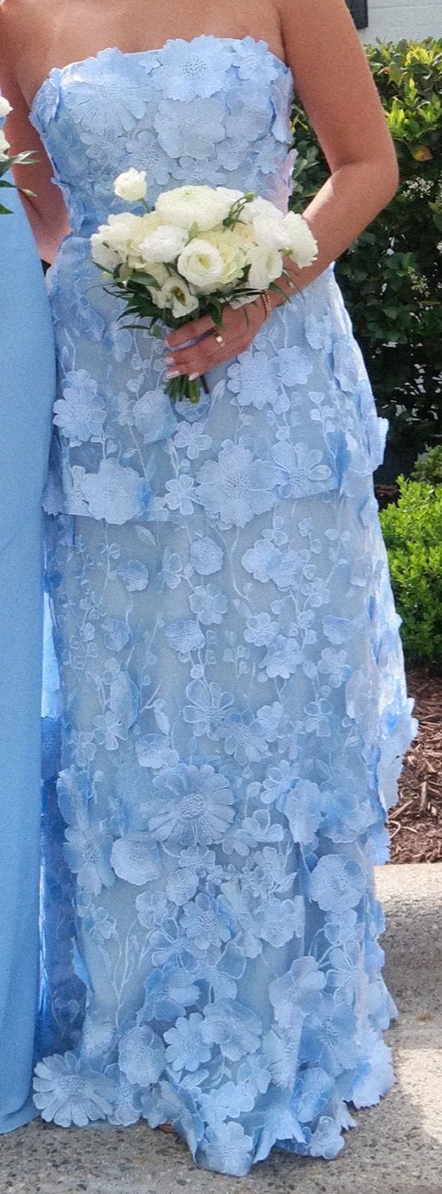 Revelry flora appliqué dress - Image 4