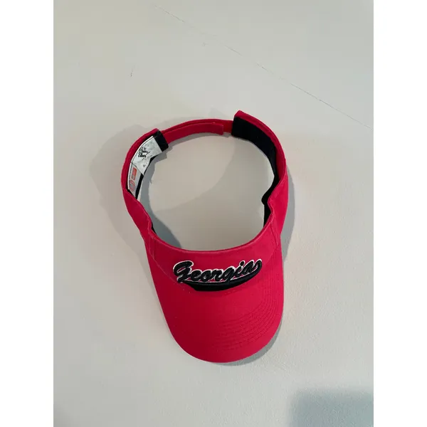 Georgia Bulldogs Red Visor - Image 2