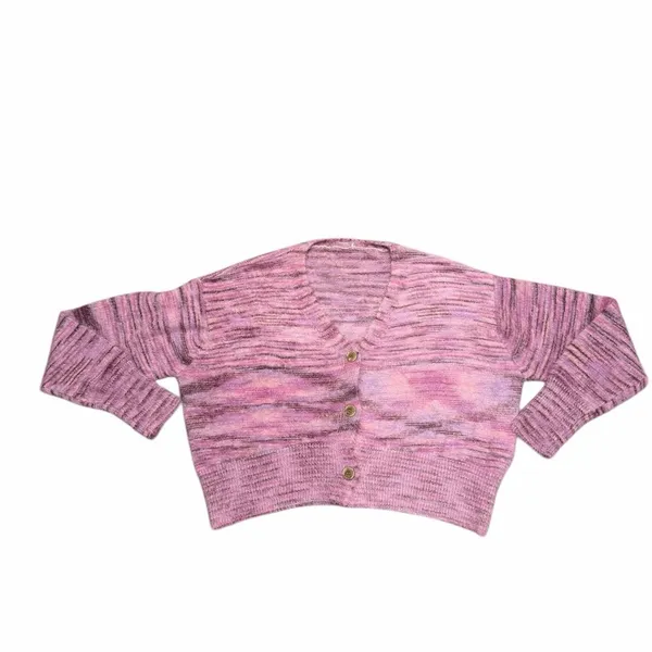 Free People Sweater Vest & Cardigan Set Pink Purple – NWOT Small - Image 3