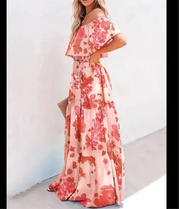 Flower dress Size L - Image 3