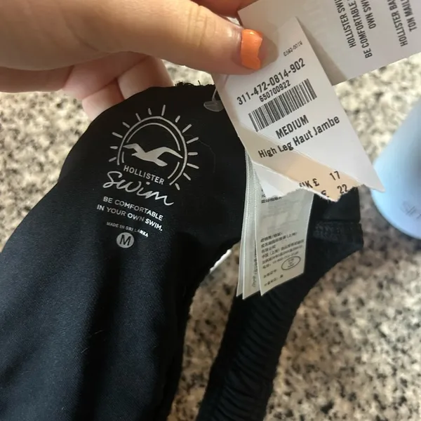 Hollister Black High-Cut Bikini Swimwear - Image 2