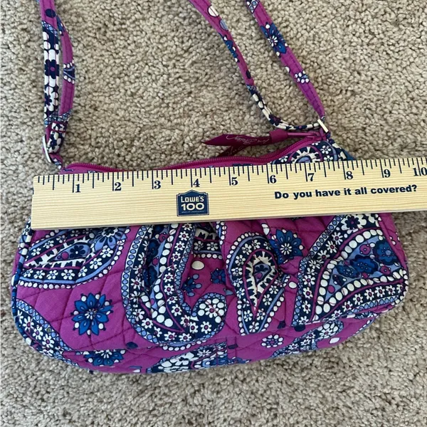 Vera Bradley Boysnberry Small Handbag Purse - Image 8
