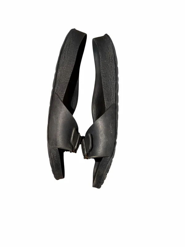 Birkenstock Black Buckle Slide Sandals Size 38 - Image 4
