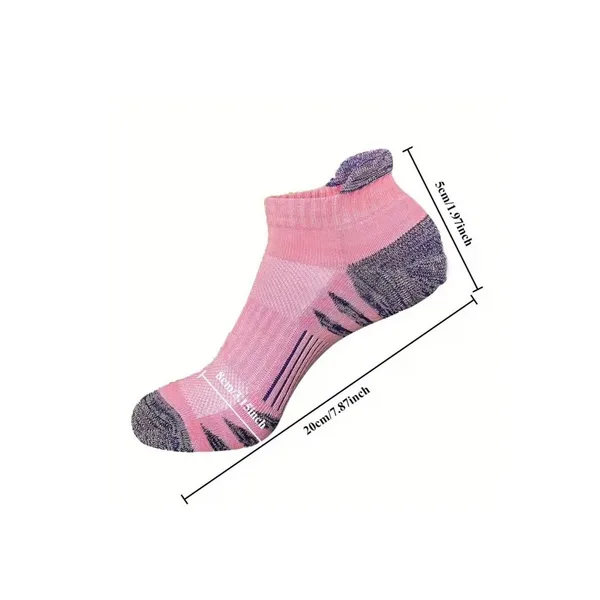 Colorful Athletic Women's Tab Socks M/L 4 PACK Low Cut‎ High Quality NEW - Image 5