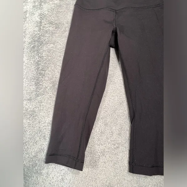 Lululemon crop Black Leggings 4 - Image 2