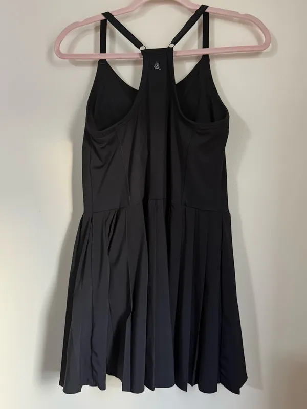 Love & Sports Sleeveless Tennis Dress Pleated Mini Size Medium - Image 2