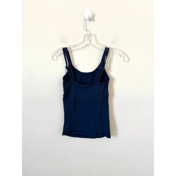Universal Standard Spaghetti Strap Tank Top Navy Blue Size 0-00 NEW - Image 2