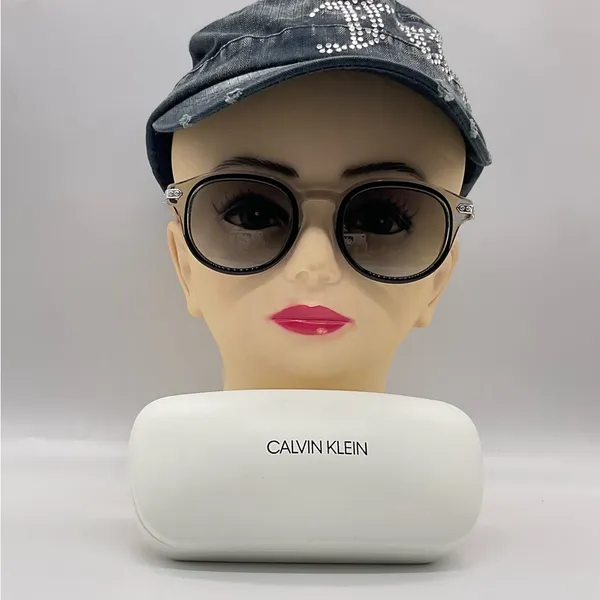 CALVIN KLEIN 50 23 140 #2 TITANIUM‎ SUNGLASSES - Image 2