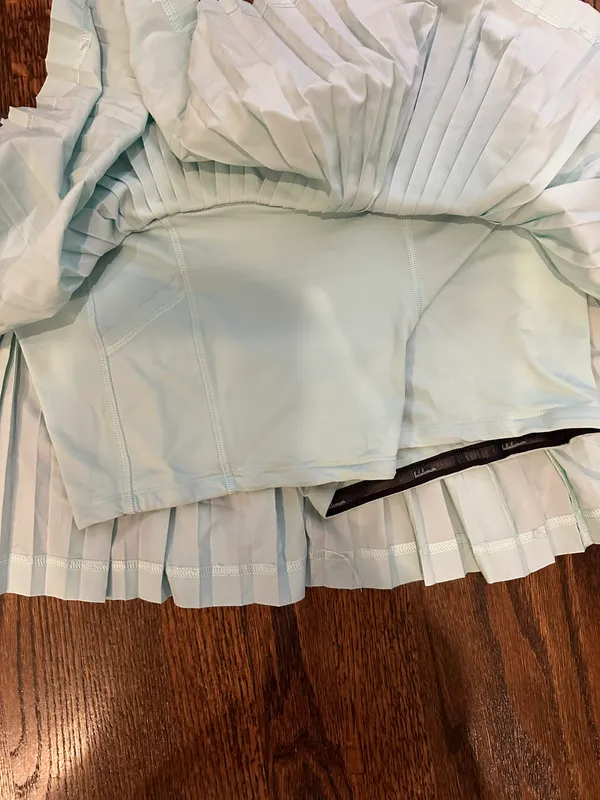 Lululemon Pleat To Street Skirt II Tranquil Blue Ace Spot - Image 5