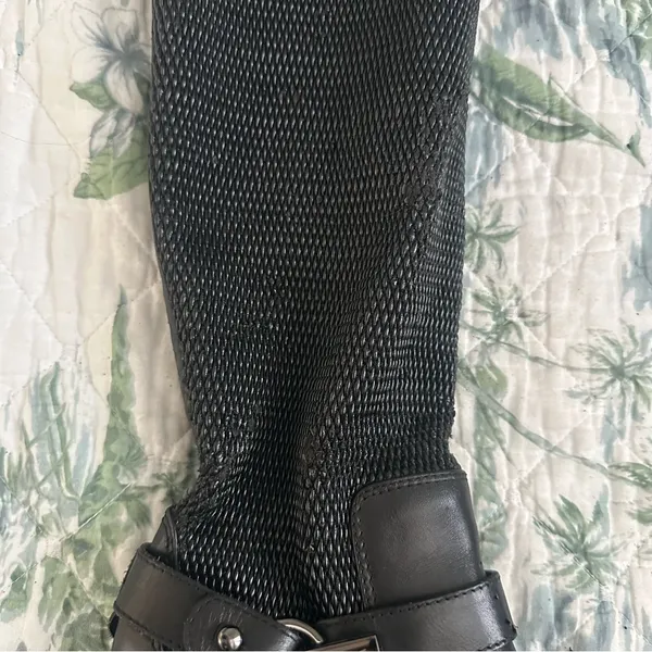 Aquatalia Odilia Weatherproof Riding Boot 9.5 Black - Image 4