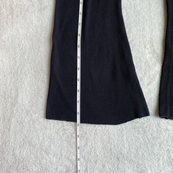 Aerie OFFLINE Waffle Leggings by Real Me High-Waisted Ruched Flare - Image 7