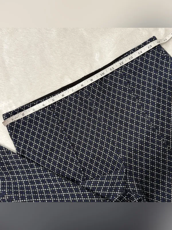 Maeve from Anthropologie The Margot Kick-Flare Cropped Pants: Argyle Edition - Image 8