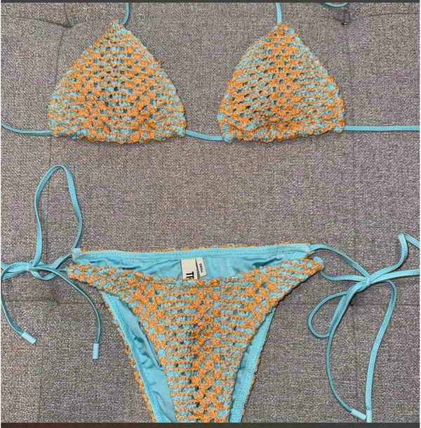 Triangl swim suit bikini set  - Image 3