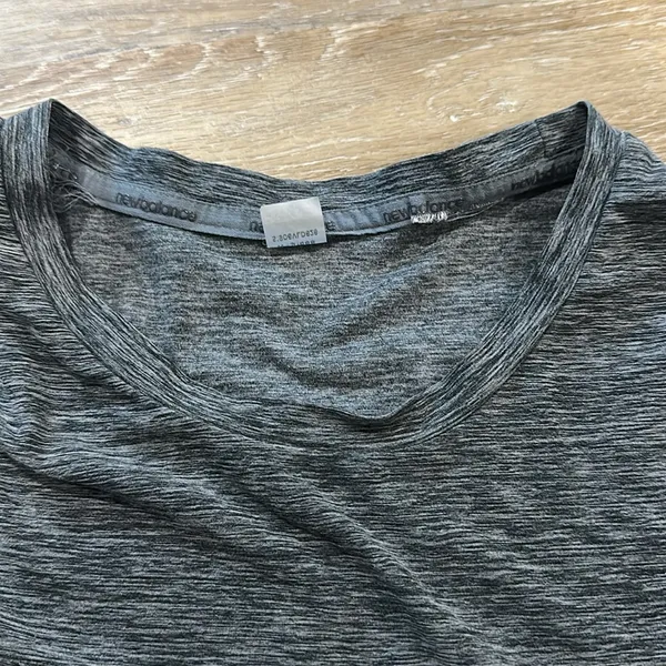Women's Gray Short Sleeve Top - new balance maternity - Image 2