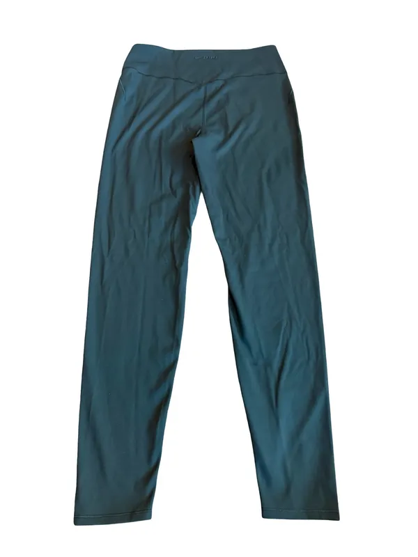 NikeSKIMS Dark Teal Matte Leggings High Waist Inch Workout Way Large Women's NWT - Image 6