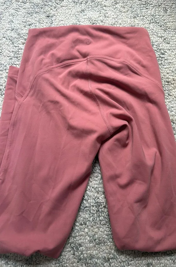 Pink Lululemon Leggings - Image 2