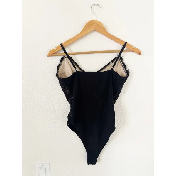 Forever 21 Black Lace Bodysuit‎ - Image 2