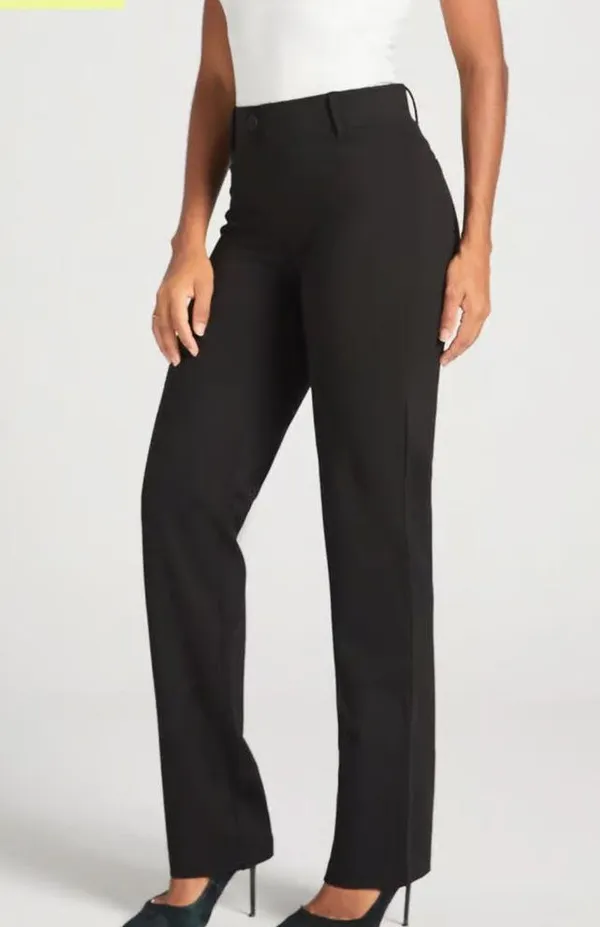 BetaBrand Classic Dress Pant Yoga Pants Size Medium Black - Image 3