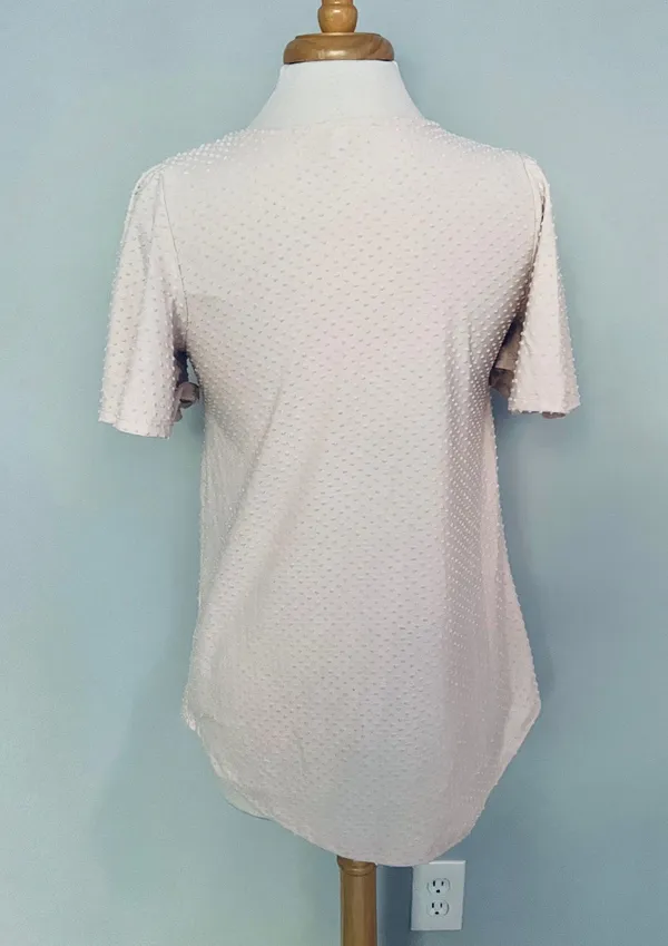 Pinkblush Maternity Pale Light Pink Polka Dot Too - Image 7