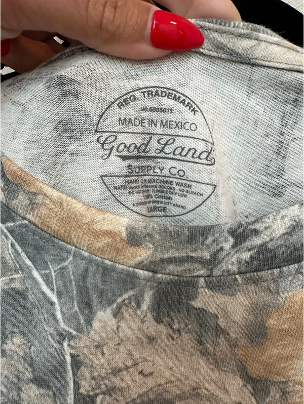 Houston Rodeo Camo Graphic Tee Shirt - Image 4