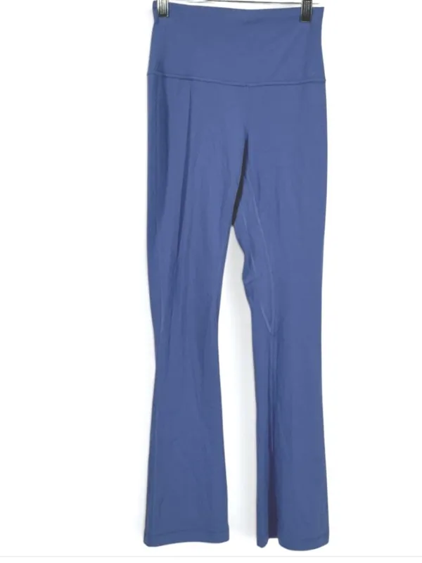 Lululemon Groove Flare Pants‎ Women's 4 Wild Indigo Nulu High Rise Yoga Leggings - Image 3